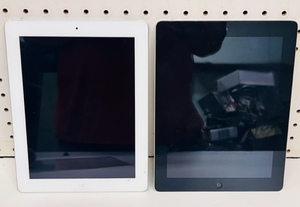 lot 187 image: One Black &amp One White A1395 Apple iPad