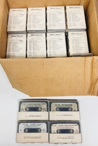 lot 191 image: 50 Vintage Johnny Stewart Animal Call Cassette Tapes From 1970-71