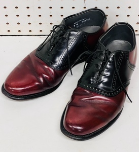 lot 209 image: Size 9 W Leather Sole Dexter Dress Shoes