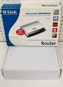 lot 221 image: D-Link DI-604 4-Port Ethernet Broadband Router