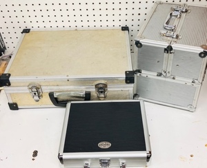 lot 227 image: Three (3) Specialized Cases for Valuables &amp Jewelry&nbsp