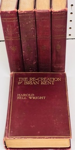 lot 231 image: 1919 The Re-Creation of Brian Kent by Harold Bell Wright &amp Four (4) 1904-1912 O. Henry Novels - The Four Million, Cabbages and Kings, Roads of Destiny, &amp Rolling Stones