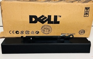 lot 235 image: Genuine Dell AX510Ultra Sharp Stereo Soundbar Speakers