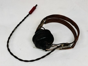 lot 251 image: Vintage Western Electric Military Naval Aircraft Headset No. ANB-H-1 From WW2