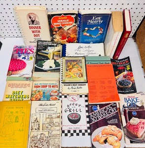 lot 259 image: Approximately Twenty-Two (22) Assorted Cookbooks