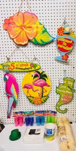 lot 263 image: Large Lot of Party Signs &amp Supplies