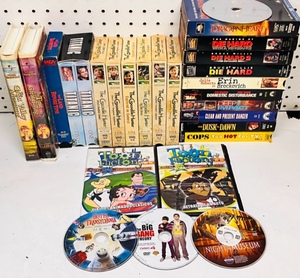 lot 265 image: Twenty-One VHS Tapes &amp Six (6) CD Movies - Including Six From  The Crocodile Hunter.&nbsp