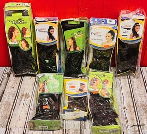 lot 284 image: Lot of Eight (8) New Packages of Hair Extensions&nbsp
