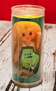 lot 299 image: Rare Vintage 1970s Lilly Lime Doll Pop Playmates