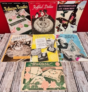 lot 364 image: 1940s-1950s Ten Cent Old & New and Clarks Magazines WCraft Ideas & Patterns