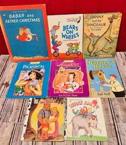 lot 380 image: Eight (8) 1940-1987 Childrens Books
