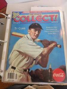 lot 75 image: Selection of Coca Cola memorabilia in sleeves in a binder