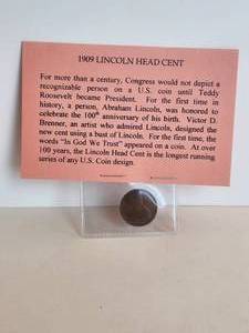 lot 47 image: 1909 Lincoln Head Cent