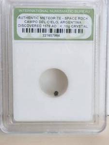 lot 31 image: Authentic Meteorite - Space Rock