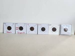 lot 100 image: Selection of Wheat Pennies