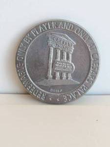 lot 171 image: Caesars Palace gaming token