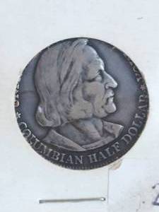 lot 168 image: 1893 Columbian Exposition Half dollar silver coin