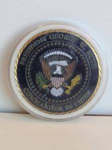 lot 154 image: George W. Bush Coin