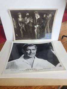 lot 203 image: Selection of vintage Scene stillspublicity movie 8x10 black and white photos - West, Gable, Hope, Ball, and others