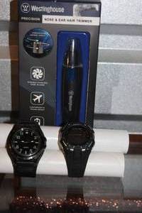 lot 45 image: Mens Watches and New Nose Hair Trimmers
