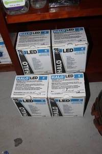 lot 65 image: NEW 4 Halo 4in LED Light Fixtures