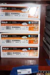 lot 84 image: NEW Halo Led Light Fixtures