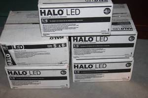 lot 87 image: NEW8 5 Halo Led Llght Fixtures