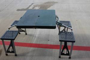 lot 92 image: Folding portable Picnic Table as shown, see Description