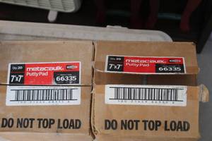lot 115 image: New 2 boxes of Electrical Putty Pads as shown