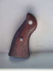 lot 13 image: Pair of wood pistol grips