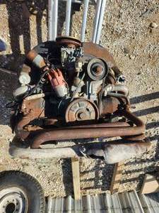 lot 223 image: Volkswagen engine - believed to be a 1493cc from the 60s (SU) - BRING HELP TO LOAD