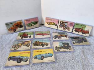 lot 95 image: Selection of 1953 Topps world of wheels cards