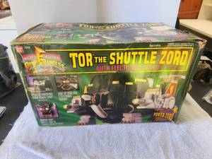 lot 115 image: Power Rangers - Tor the Shuttle Zord in original box