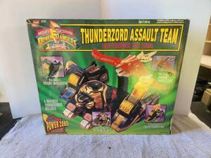 lot 249 image: Power Rangers - ThunderZord Assault team in original box