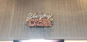 lot 51 image: Large Yuengling Traditional Lager Neon Wall Sign