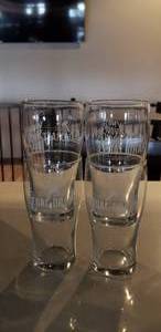 lot 63 image: Lot of 4 Legal Draft Beer Company Pint Glasses