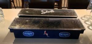 lot 64 image: Lot of 2 Bar Caddies, Stoli & Deep Eddy