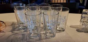 lot 66 image: Lot of 10 Wild Fire Brewing Company Pint Glasses