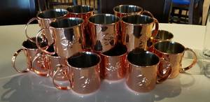 lot 67 image: Lot of 19 Stoli Moscow Mule Cups