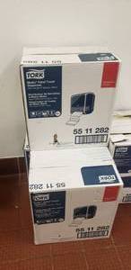 lot 134 image: Lot of 3 New Tork Matic Automatic Hand Towel Dispensers, Elevation Design