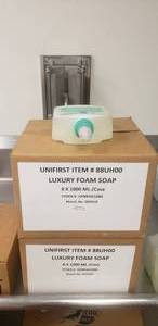 lot 138 image: 2 New Boxes of UniFirst Luxury Hand Soap, 8 Per Case, 16 Total