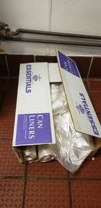 lot 145 image: Large Quantity of 12-16 gallon Can Liners,