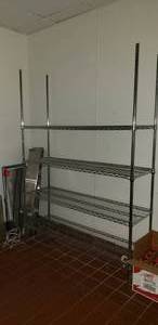 lot 153 image: Metal Storage Shelf