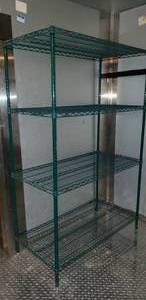lot 165 image: Metro Green Antimicrobial Metal Shelf