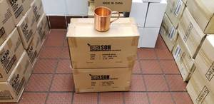 lot 281 image: Lot of 20 NEW Western Son Vodka Copper Moscow Mule Mugs