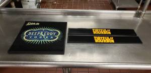 lot 345 image: Lot of 3 Misc Bar SpalshDrip Mats