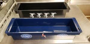 lot 355 image: Lot of 2 Plastic Bar Caddies, Deep Eddy & Fireball