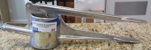 lot 80 image: Hand juicer 16 long