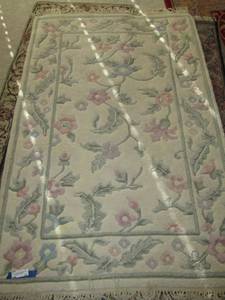 lot 97 image: 6643 Pink flower designs needs light cleaned but good shape