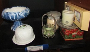 lot 96 image: Candles candle holders and tea lights